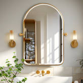 Trent Austin Design® Quesenberry Metal Arch Wall Mirror & Reviews | Wayfair